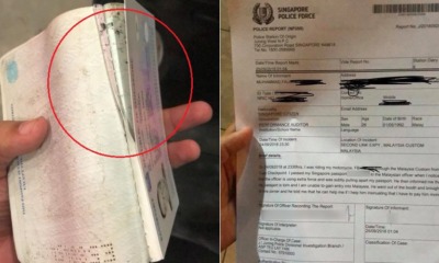 JB Custom Officer Allegedly Tore Singaporean Man's Passport & Asked For 'Duit Kopi' to Allow Him Into Malaysia - WORLD OF BUZZ