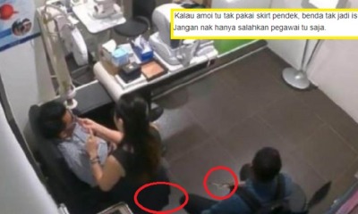 Netizen Blames Woman for Wearing Short Skirt As Cause of Home Ministry Officer's Upskirt Video - WORLD OF BUZZ 3