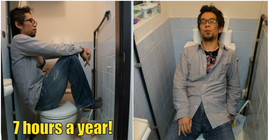 Research: Men Spend 7 Hours in a Year Hiding in Bathroom for Some Quiet Time - WORLD OF BUZZ