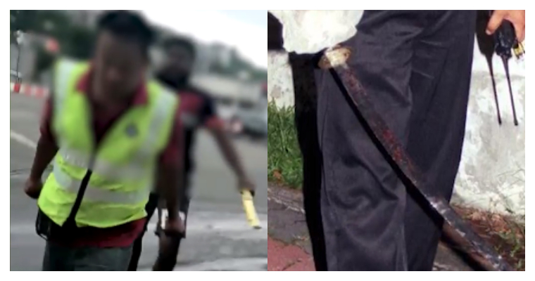 Traffic Supervisor Slashed With Samurai Sword By 3 Men - WORLD OF BUZZ 6