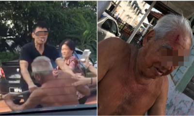 Watch: Man Brutally Beats Old Uncle For Telling Him To Park Somewhere Else - WORLD OF BUZZ