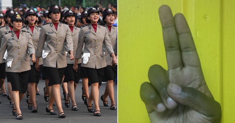 Indonesian Women Must Go Through "Two-Finger" Virginity Test Before Becoming a Police - WORLD OF BUZZ 1