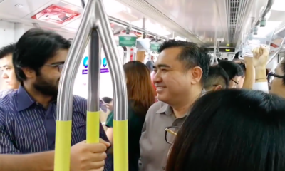 "If You See Me, Just Say Hi, Lah" Says Anthony Loke, Who Vowed to Take Public Transport More Often - WORLD OF BUZZ