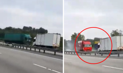 Man With No Licence & 36 Arrest Warrants Drives Against Traffic on PLUS and Crashes - WORLD OF BUZZ