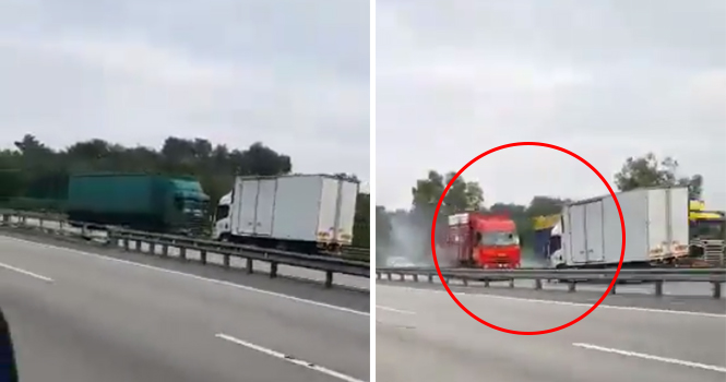 Man With No Licence & 36 Arrest Warrants Drives Against Traffic on PLUS and Crashes - WORLD OF BUZZ