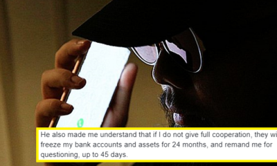 M'sian Warns About Convincing Scammers Who Almost Had Him Transferring Money to National Audit Dept - WORLD OF BUZZ 2