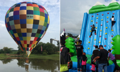 No Weekend Plans? Join This Shah Alam Event For Hot Air Balloons, Inflatable Rock Climbing and More! - WORLD OF BUZZ
