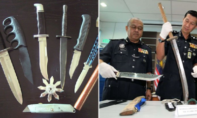 PDRM: You Can Be Jailed for 10 Years If You Carry Hockey Sticks, Batons and Knives for Self-Defence Purposes - WORLD OF BUZZ 4