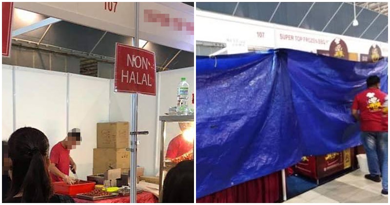 Pork Stall in Melaka Food Expo Got Shut Down and Will Be Ritually Cleansed Due to Error - WORLD OF BUZZ 4