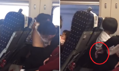 Train Passengers Shocked By Father Kissing and Inserting Hands In Young Daughter's Pants - WORLD OF BUZZ 4