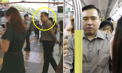 Transport Minister Conducts Spot Check By Actually Taking LRT During Peak Hours - WORLD OF BUZZ