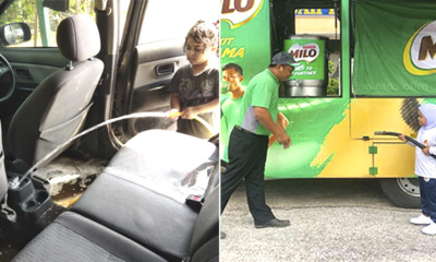 You Won't Believe How MILO Responded to The Girl Who Flooded Mom's Car Over Spilt MILO - WORLD OF BUZZ