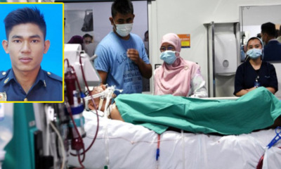 Fireman Adib Is Showing Positive Reactions To Doctors' Verbal Instruction At IJN - WORLD OF BUZZ