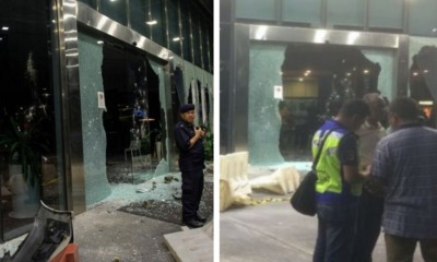 One City Mall Vandalised A Day After Group Attacked Seafield Temple, Fireman Critically Injured - WORLD OF BUZZ 1
