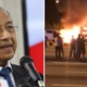 PM's Office Releases Statement About Seafield Temple Riot, Here's What Tun M Has to Say - WORLD OF BUZZ