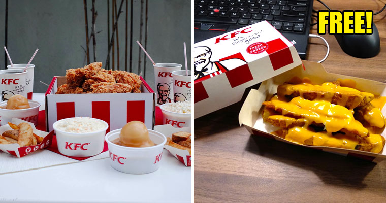 [TEST] M'sians Can Now Claim FREE Cheezy Wedges from KFC Delivery via Their App! - WORLD OF BUZZ 10