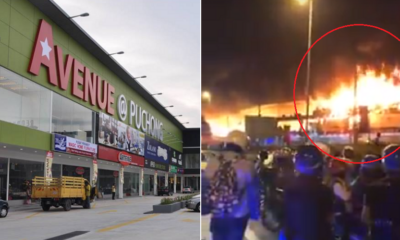 [Watch] Malaysians Stood Horrified When Famous Furniture Shop in Puchong  Fire - WORLD OF BUZZ