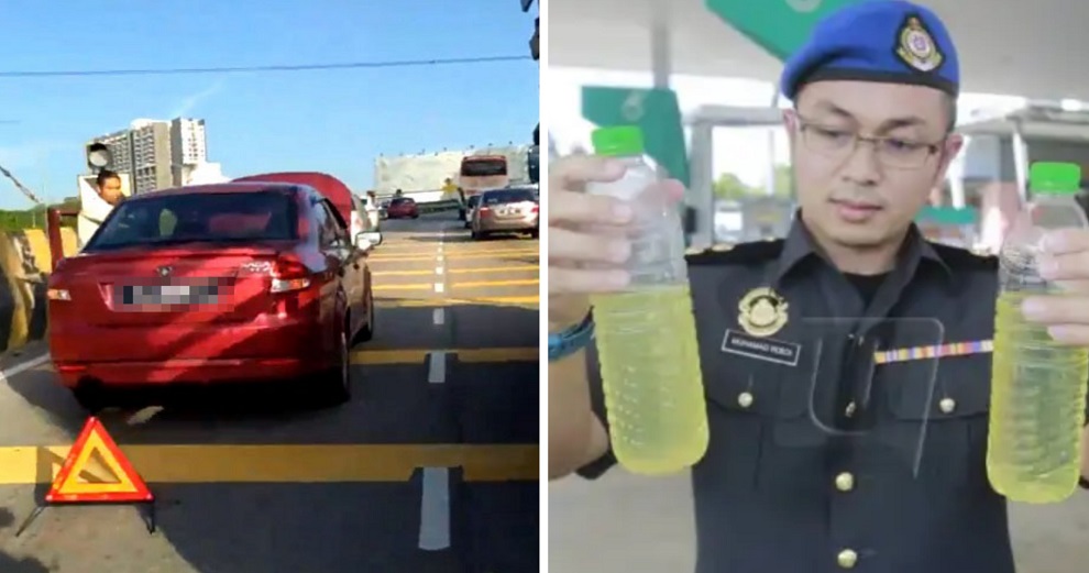 20 Cars Damaged by Fuel-Water Mix-up at Petronas Solaris Besraya Station - WORLD OF BUZZ