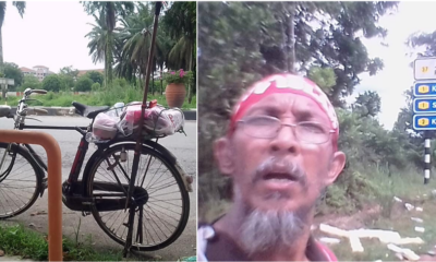 52yo Man Cycled 170km To Attend The Anti-ICERD Rally - WORLD OF BUZZ