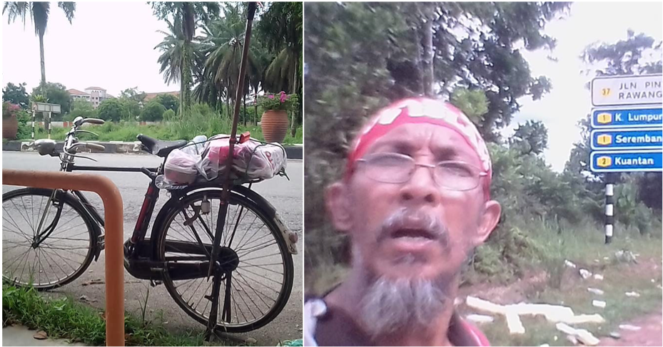 52yo Man Cycled 170km To Attend The Anti-ICERD Rally - WORLD OF BUZZ