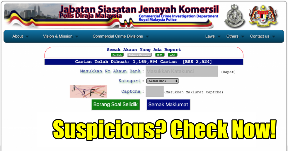 Did You Know You Can Now Check If An Online Seller Is A Scammer With This PDRM Portal? - WORLD OF BUZZ