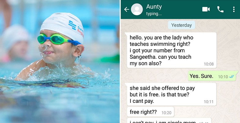 "I Teach Swimming to Kids for Free but This Mom Demands I Teach Her Son Exclusively and Give Her Money" - WORLD OF BUZZ