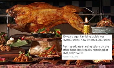 Netizen Laments Rising Prices Of Kambing Golek, Yet A Fresh Graduate's Salary Have Steadily Remained - WORLD OF BUZZ 1
