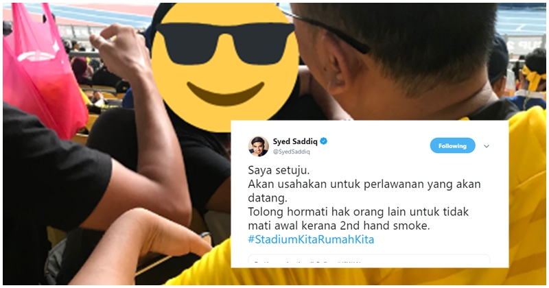 Syed Saddiq Slams Smokers Who Fail To Adhere To No Smoking Rule - WORLD OF BUZZ