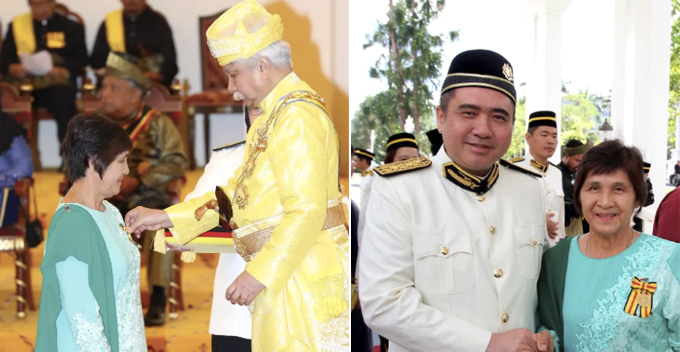 60YO Street Cleaner Awarded Pingat Jasa Kebesaran (PJK) To Honour Her Contribution For Society - WORLD OF BUZZ