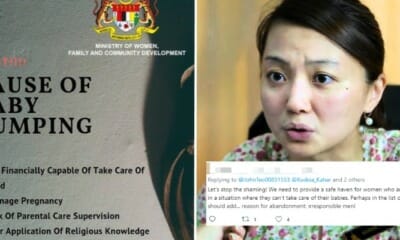 Baby-Dumping Poster Released By Women's Ministry Under Fire For Victim Blaming - WORLD OF BUZZ 6