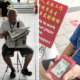Blind Uncle Selling Tissue Caught Reading Newspaper, Says He's Not a Con Man - WORLD OF BUZZ 5