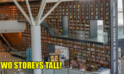 BookXcess Opened Its First Penang Outlet With a Two-Storey Bookshelf & It's A Bookworm's Paradise! - WORLD OF BUZZ