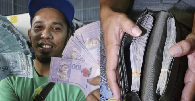 Lucky M'sian Man Finds RM20,000 In Used Clothes, Mufti Urges Him To Hand Over To Baitumal - WORLD OF BUZZ