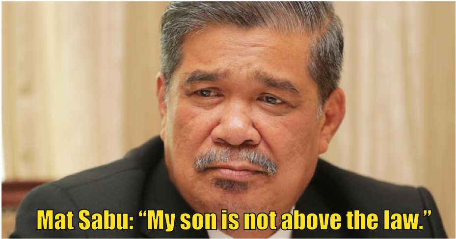 Mat Sabu: "My Son Is Not Above The Law." - WORLD OF BUZZ 4