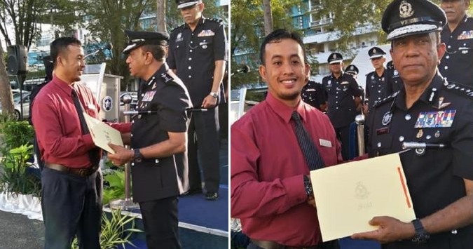 M'sian Receives Recognition From PDRM For Fighting Off 3 Robbers Who Broke Into His House - WORLD OF BUZZ 3