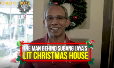 The Man Behind Subang Jaya's Lit Christmas House - WORLD OF BUZZ