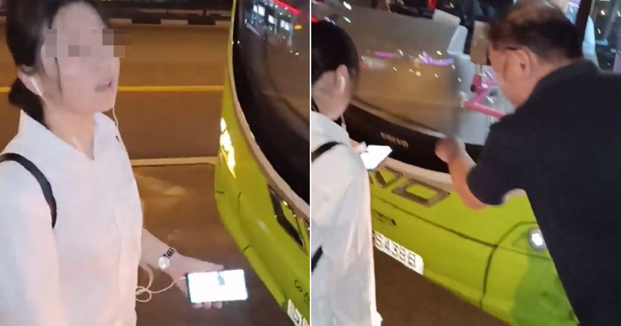 This Woman Was So Angry She Missed Her Stop, She Blocked The Bus By Standing In Front Of It - WORLD OF BUZZ 2