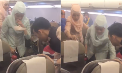 Watch: Swift Action By Royal Brunei Airline Crew After Power bank Exploded Mid-flight - WORLD OF BUZZ 2
