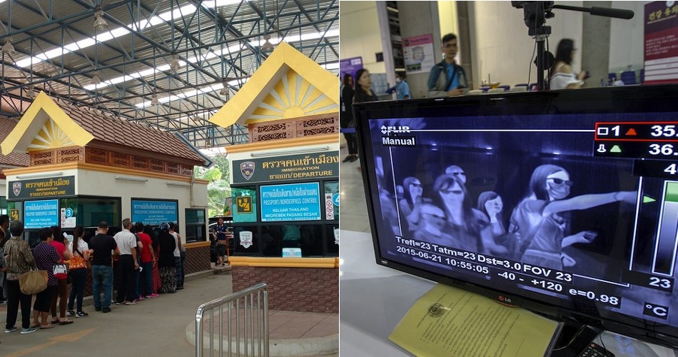 You Need to Go Through Body Temperature Scanner If You're Returning to M'sia From Thailand, Here's Why - WORLD OF BUZZ