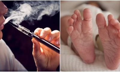 A Baby Died After Coming Into Contact with Vaping Liquid - WORLD OF BUZZ