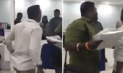 APAD Responds Against Man Going Berserk In Govt Office, Says He Did Not Wait For 4 Hours - WORLD OF BUZZ
