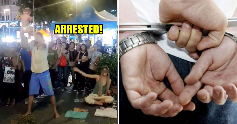 Cops Arrests Bukit Bintang "Begpackers" For Endangering Child, May Face Up to 10 Years Prison If Convicted - WORLD OF BUZZ 3
