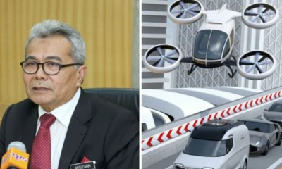 Entrepreneur Development Minister: Prototype For The First M'sian-Made Flying Car Will Be Revealed This Year - WORLD OF BUZZ