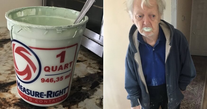 Grandfather eat paint - WORLD OF BUZZ 3