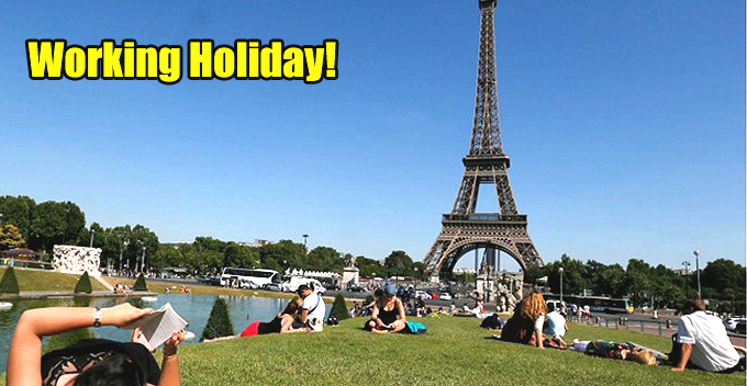 Malaysians Can Soon Apply For Working Holiday in France For Up to 2 Years - WORLD OF BUZZ