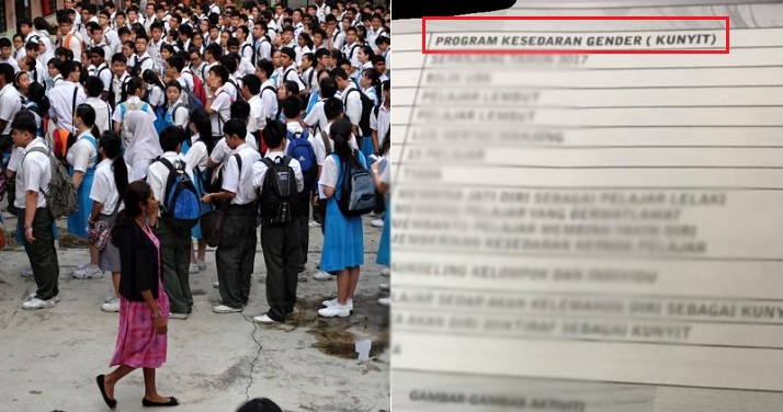 M'sians Outraged By School Mag Calling 'Soft' Boys 'Kunyit' in Gender Awareness Programme - WORLD OF BUZZ