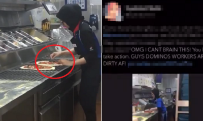 Netizen Calls Out M'sian Domino’s Workers For Not Wearing Gloves, Gets Backlash Instead - WORLD OF BUZZ