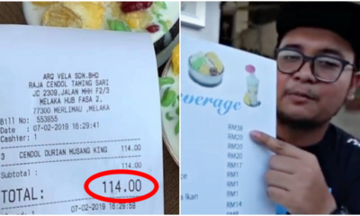 RM114 For Three Bowls Of Cendol Durian, An Ultimate Feast For Durian Lovers - WORLD OF BUZZ 5