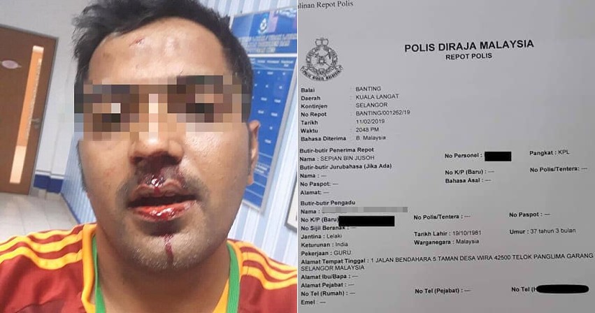 Teacher in Banting Allegedly Dates a 19yo, Gets Punched in the Face by Her Uncle - WORLD OF BUZZ