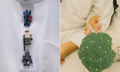 This Couple Used Legos & A Broccoli To Make The Most Unique Wedding Ever - WORLD OF BUZZ